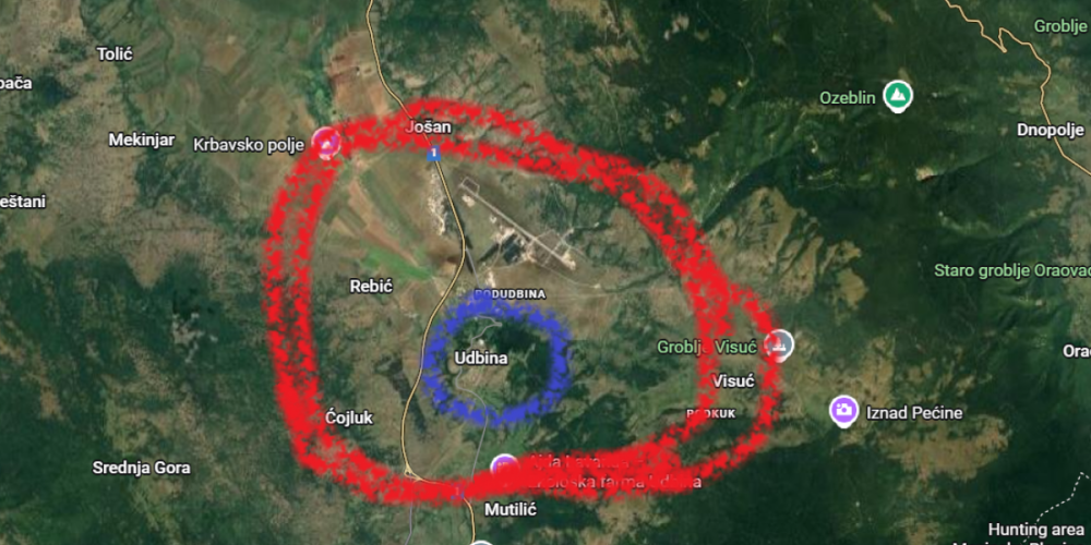 Prvi napad na Udbinu