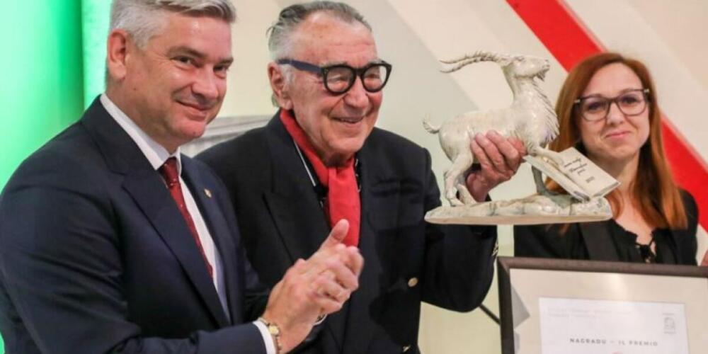 Nagradu  Istarske županije za životno djelo IDS je nazvao "Krasna zemljo - Meraviglioso paese"