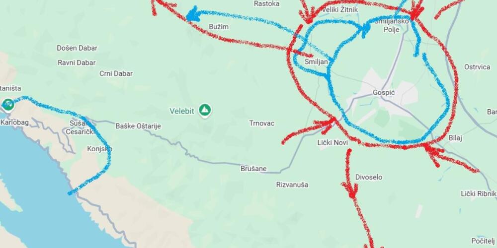 Drugi partizanski pokušaj osvajanja Gospića