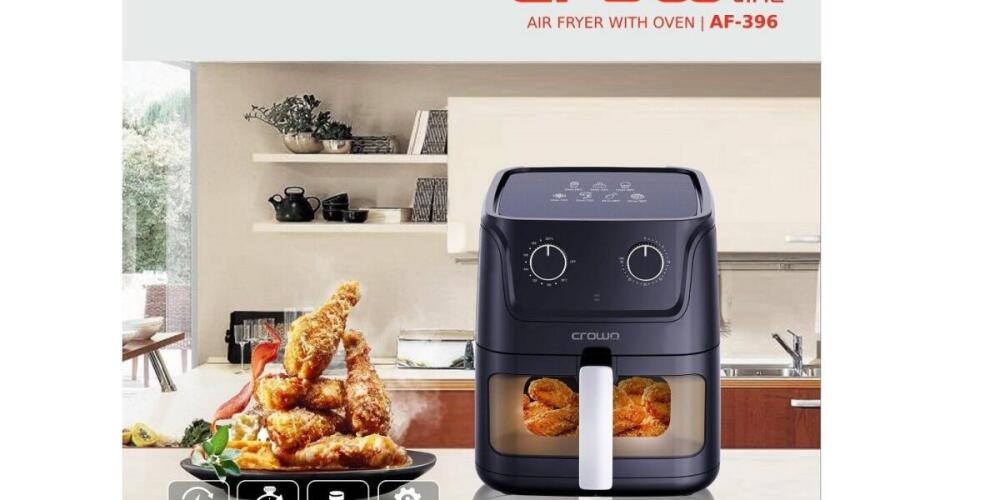 Crownline's Latest AF-396 Air Fryer Combines Technology with User-Friendly Design