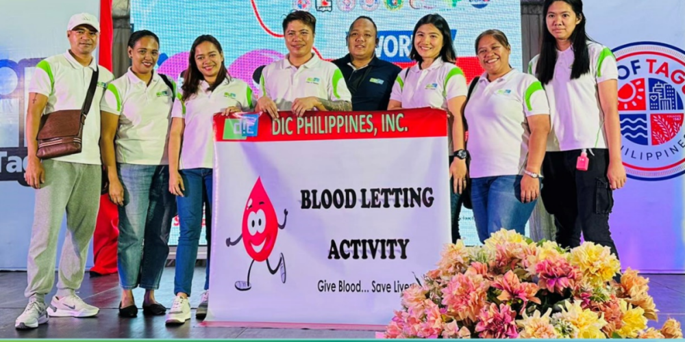 DIC Philippines Participates Blood Donation Drive in Honor of World Blood Donor Day