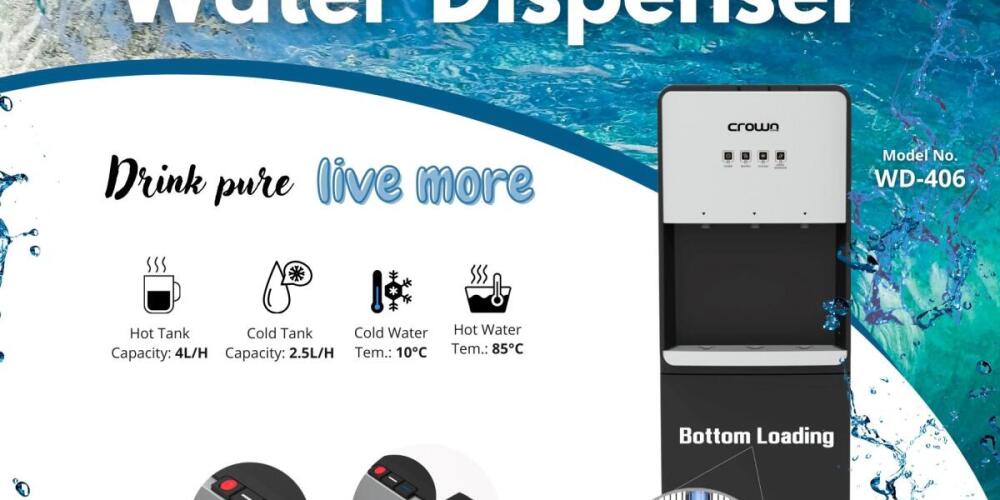 Crownline WD-406: The Ultimate Bottom Loading Water Dispenser