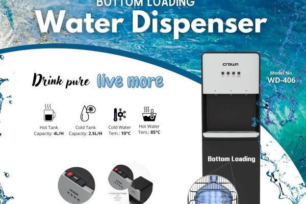 Crownline WD-406: The Ultimate Bottom Loading Water Dispenser