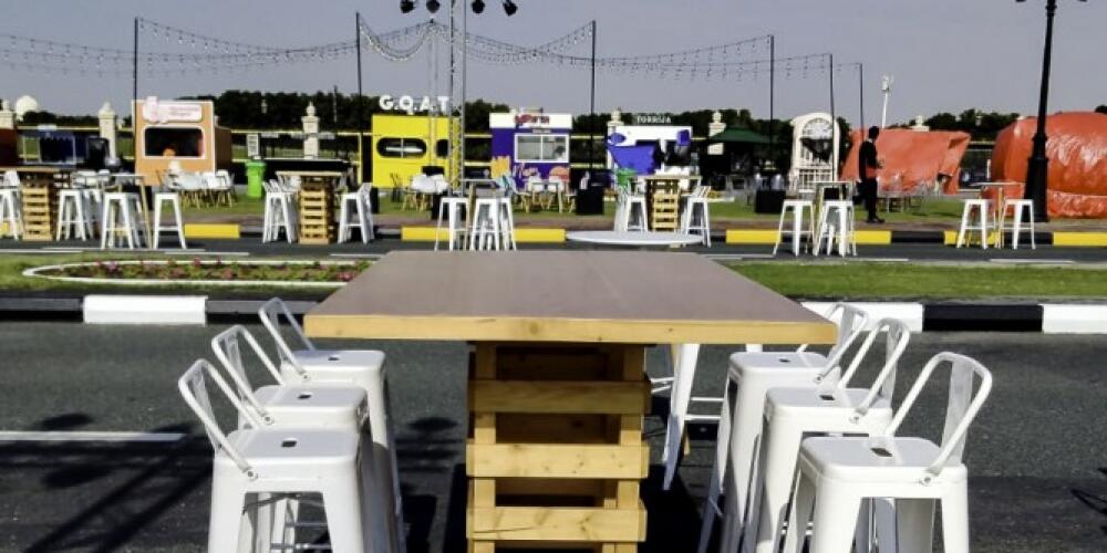 Pallets for Sale in Dubai: Innovative Event Setup Ideas