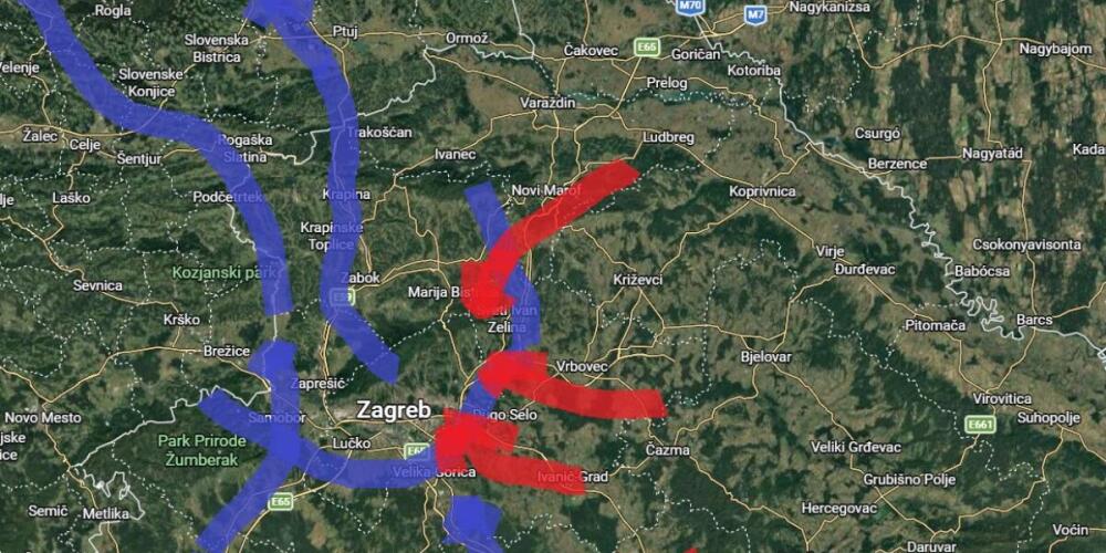 Povlačenje Hrvatske vojske na zapad