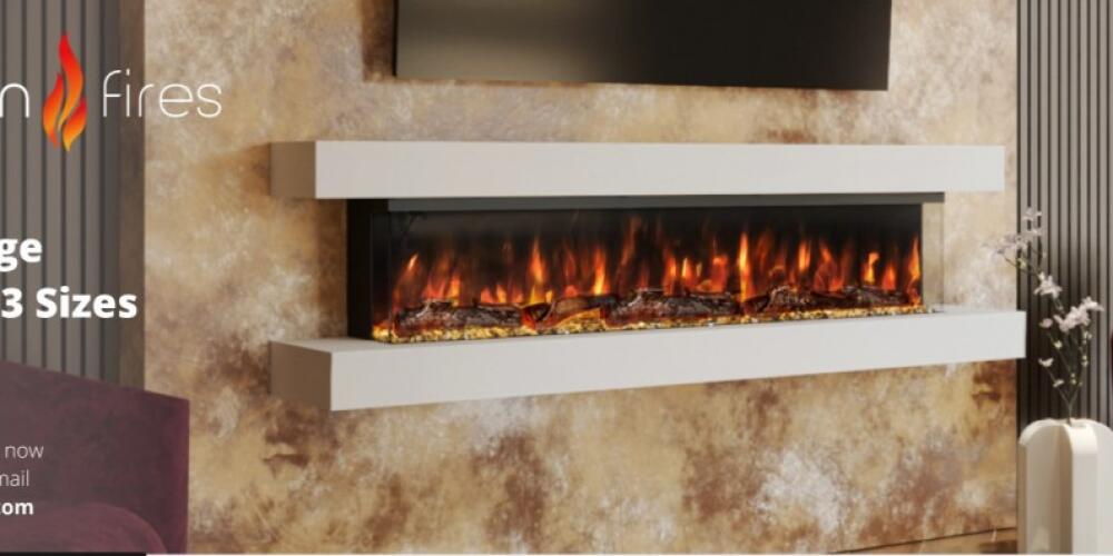 Flame-Free Finesse: Designing with Electric Fireplace Suites