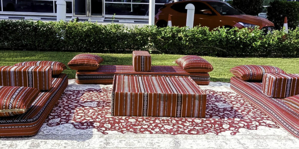 Creating Authentic Ambience: Using Arabic Floor Seating Sofas for Your Dubai Event