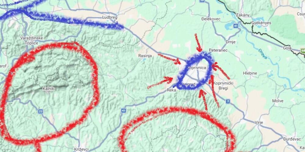 Bitka za Koprivnicu krajem 1944.