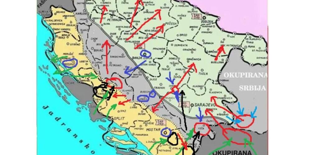 Povratak Talijana u II i III zonu 1943.