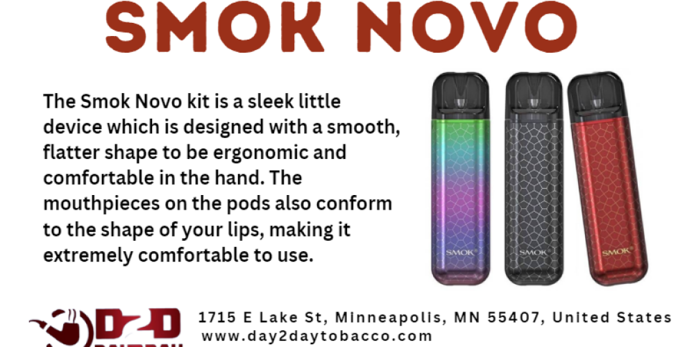 Elevate Your Vape with SMOK NOVO  Unveil Unmatched Flavor at day2daytobacco