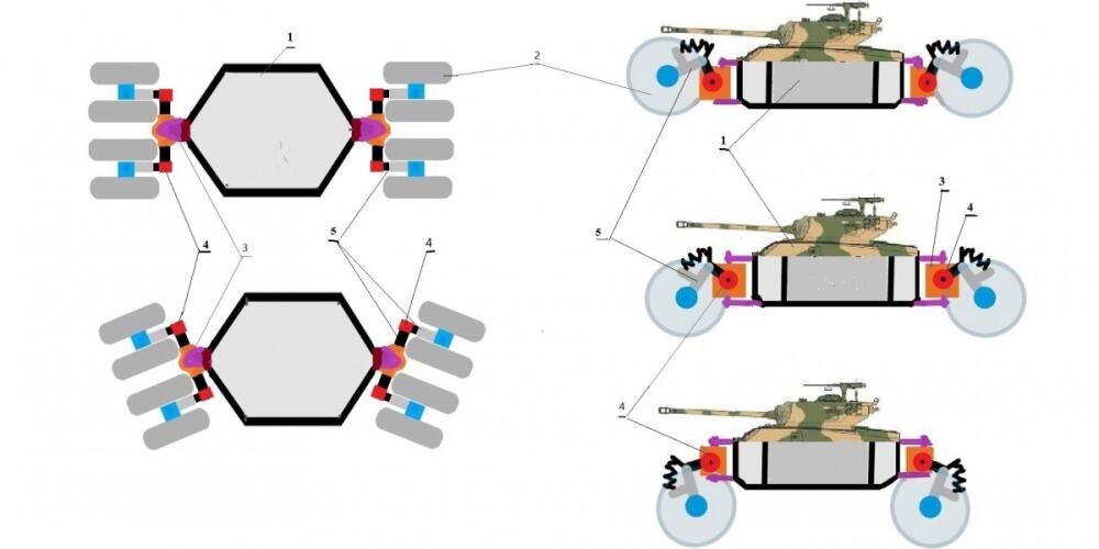 Tank with variable height