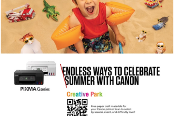 National Store Partners with Canon to Bring Free Summer Crafts to UAE Customers