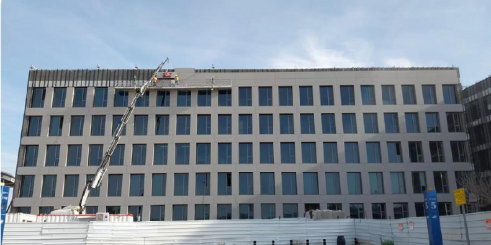 Revolutionizing Ben Gurion Airport: Innovative Facade with KCP's Porcelain Honeycomb Panels