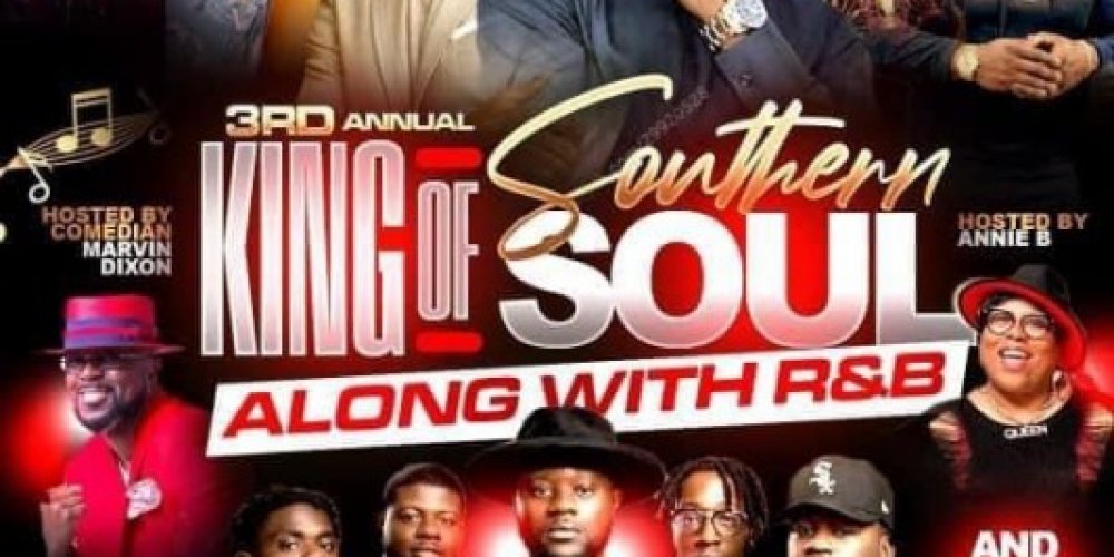 Southern Soul and R&B Concert Comes to Rocky Mount, NC on Saturday, May 4th, 2024