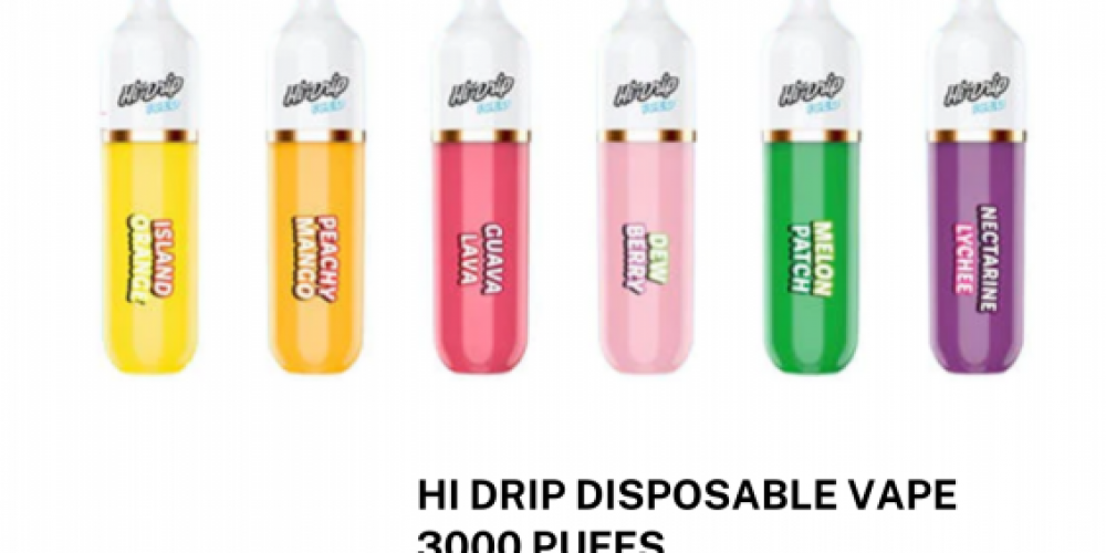 Now You Can Buy  That is Really Made For HI DRIP DISPOSABLE VAPE 3000 PUFFS
