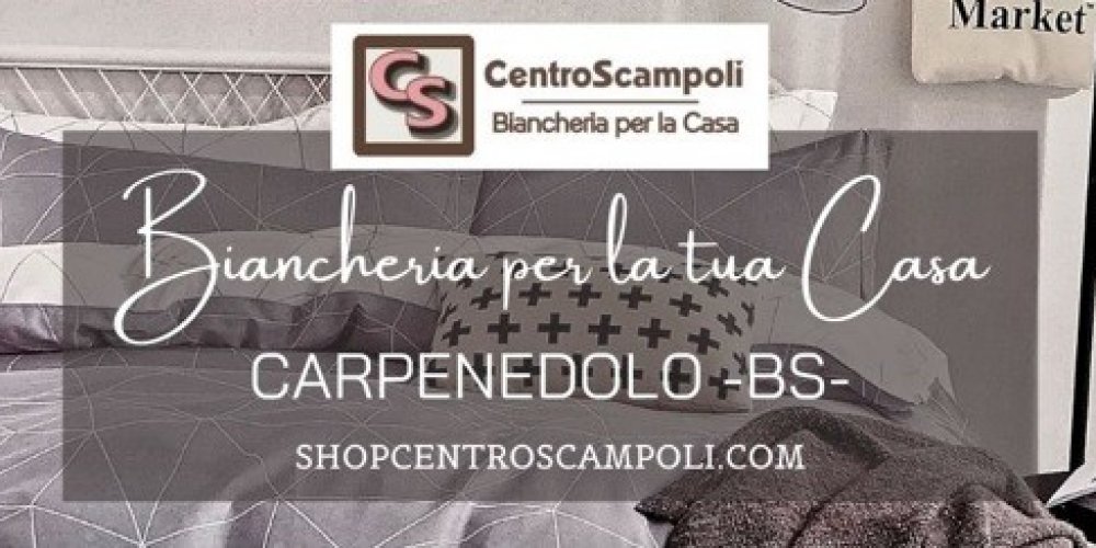 La tua prossima biancheria per la casa la acquisti da Centro Scampoli srl a Carpenedolo