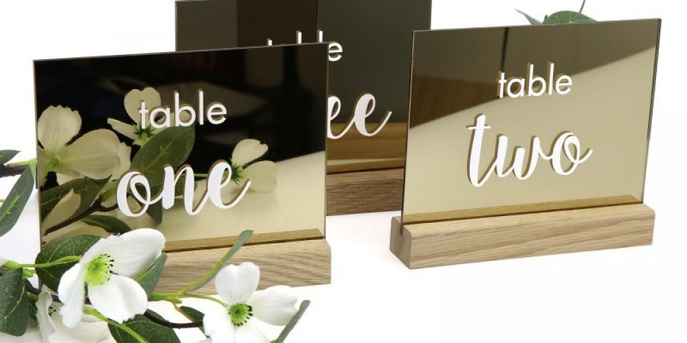 Crystal-Clear Organisation: Utilising Acrylic Table Numbers Effectively