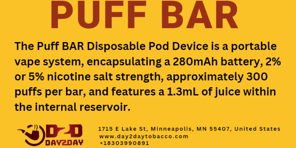 PUFF BAR Discover Flavorful Delights at day2daytobacco