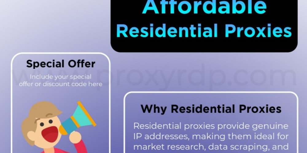 Unlock Limitless Possibilities with Our Affordable Residential Proxies!