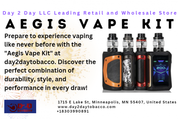 Discover Unmatched Durability with the Aegis Vape Kit