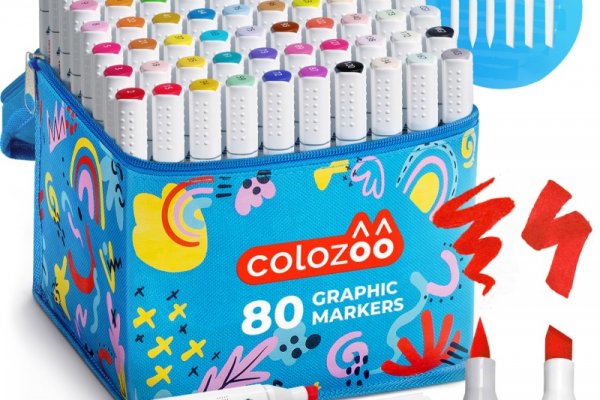 Colozoo Dual Tip Graphic Markers 80 Set - The best value for money you will get for alcohol based markers set