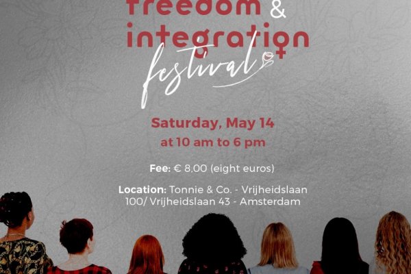 Eerste editie Freedom & Integration Festival op 14 mei in Amsterdam