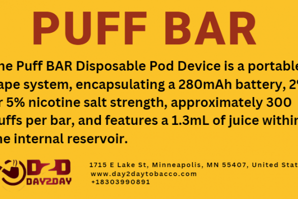 PUFF BAR Discover Flavorful Delights at day2daytobacco