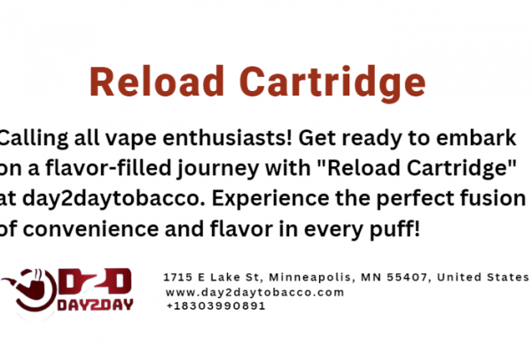 Reload Cartridge Your Gateway to Flavor Diversity