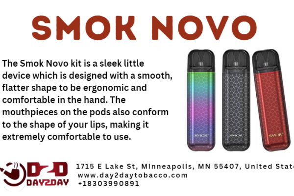 SMOK NOVO Unleash Flavorful Brilliance at day2daytobacco